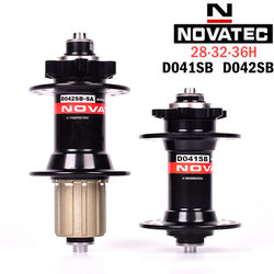 NOVATEC Jiuyu D041SB/D042SB 산악 자전거 4 베어링 디스크 브레이크 허브 28/32/36 홀