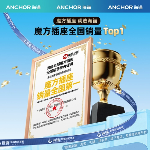 海锚 Многофункциональный конвертер розетки Rubik с USB -подключением Aextensor Multi -Plate Multi -Poly Block Sluck