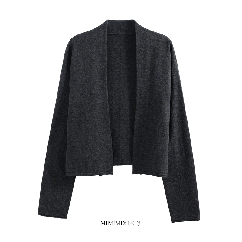 Mimimixi 2026 New Early Spring Sweater Jacket for Women, Lazy Style Soft Knit Cardigan Mimimixi 2026 New Early Spring Sweater Jacket for Women, Lazy Style Soft Knit Cardigan