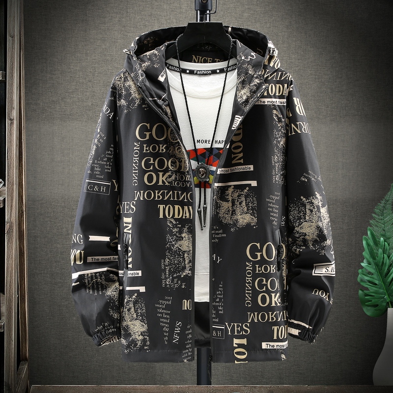 Plus-Size Men's Jackets for Fat People, Trendy Youth Oversized Jackets for Spring and Autumn