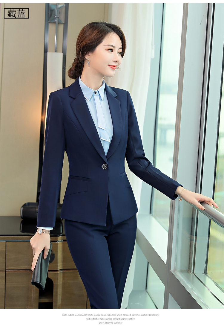 Mùa xuân chuyên nghiệp phù hợp với nữ thời trang mới phù hợp với cuộc phỏng vấn trang phục phụ nữ ăn mặc phù hợp với quần áo nhỏ shop thời trang nữ