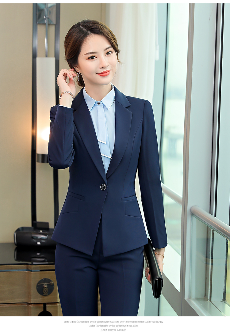 Mùa xuân chuyên nghiệp phù hợp với nữ thời trang mới phù hợp với cuộc phỏng vấn trang phục phụ nữ ăn mặc phù hợp với quần áo nhỏ shop thời trang nữ