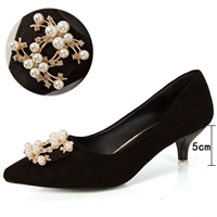 Черные бусины, 5см