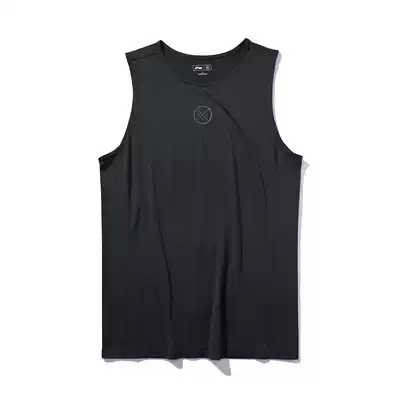 Li Ning sleeveless vest male Wade thin ice breathable basketball training quick-drying fitness summer running sports T-shirt
