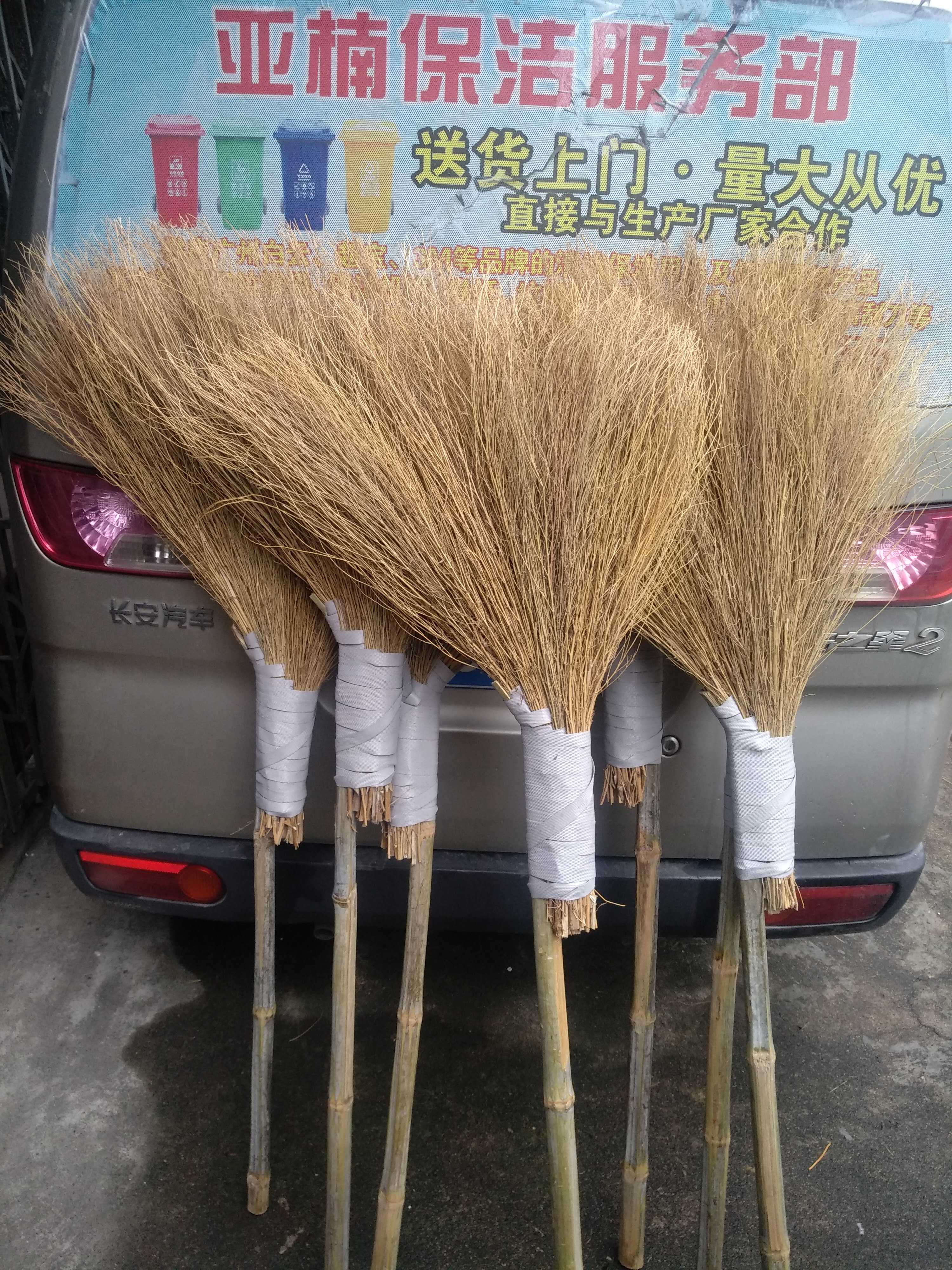 Wenzhou grass sweep the large Wenzhou grass sweep cleaning factory sweep the handle
