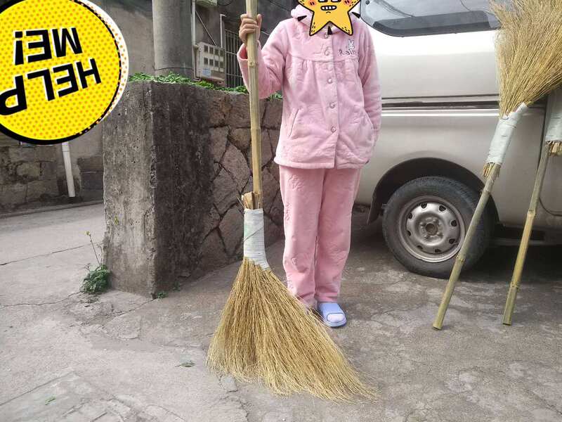 Wenzhou Large Bamboo Grass Broom, Sanitation Broom, Factory Direct Sales, Large Quantity, Preferential Treatment