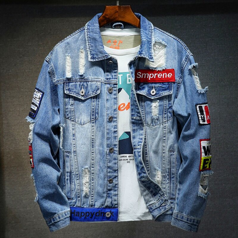 Mk Genuine Japanese Trendy Brand Denim Jacket for Men, Spring and Autumn 2026 New High-End Casual Men's Workwear Jacket
