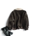 Áo khoác lông cho phụ nữ mới của rifangu 2020 lông ngắn và lông cừu - Faux Fur