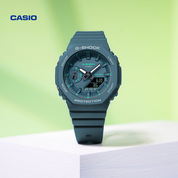 Casio Flagship Store Gma-S2100Ga Octagonal Sports Watch for Women Casio Official G-Shock