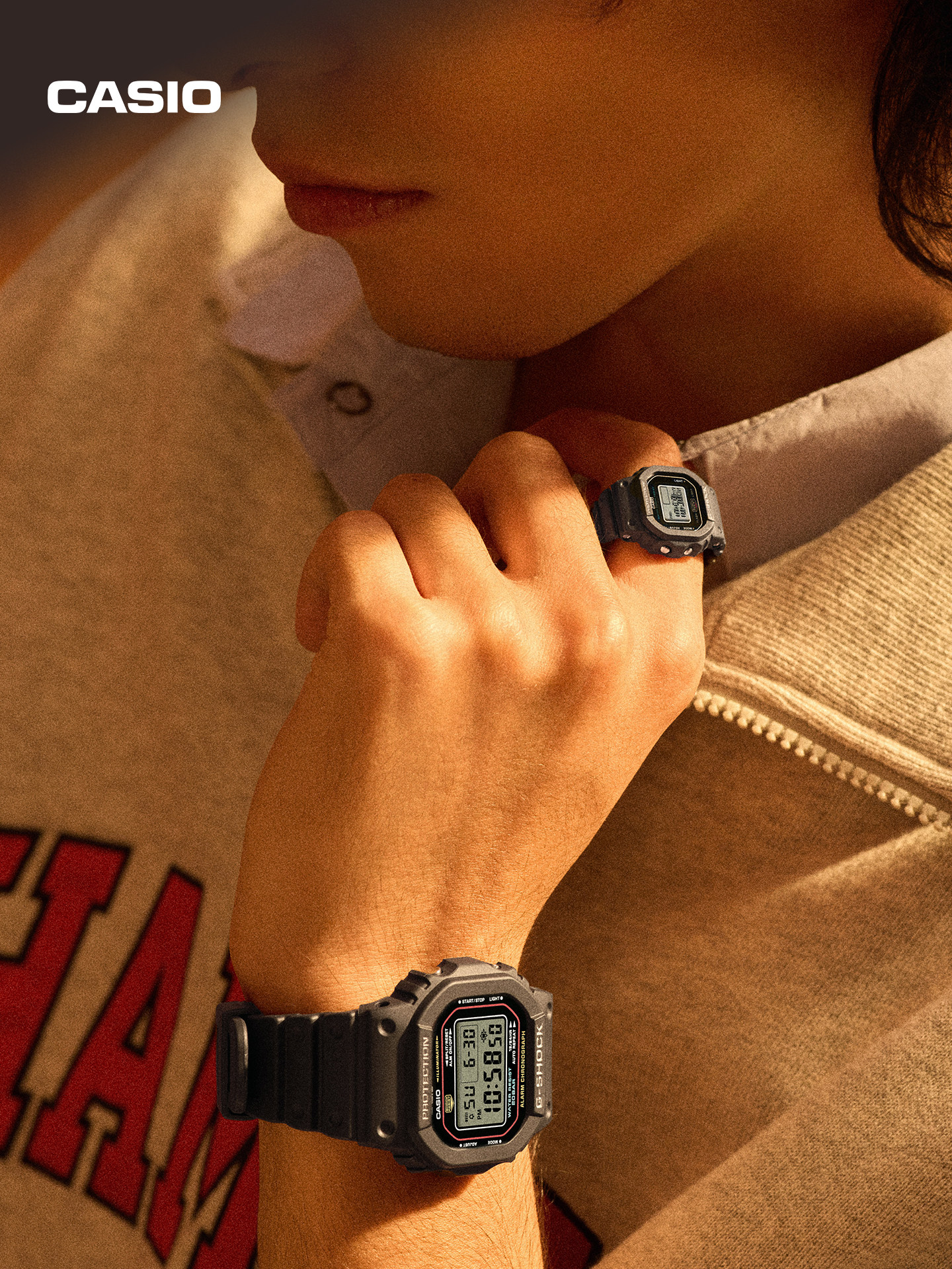 Casio Flagship Store Casio 50Th Anniversary Limited Edition Ring Watch Official Authentic Trendy Fashion