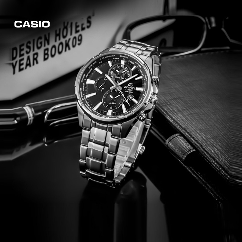 [Gift] Casio official store Efr-304 Waterproof Simple Business Men's Watch Casio Edifice