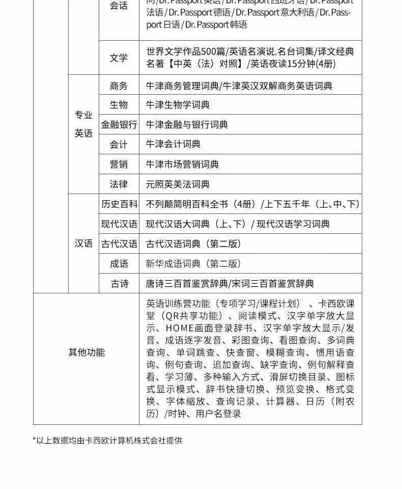 新品上市卡西欧E-Z200BROWN定制版电子词典