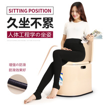 Non-slip elderly toilet chair type mobile toilet home pregnant woman patient portable plastic toilet toilet
