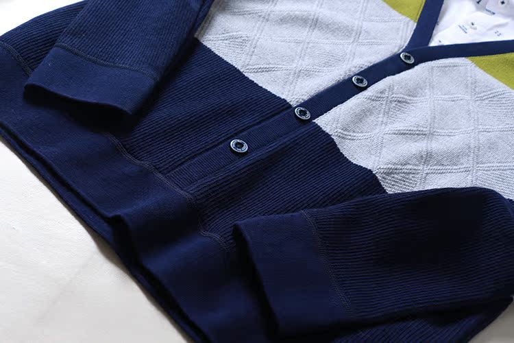 A1115 quầy phúc lợi mùa thu cotton dày giả hai áo thun dài tay cotton mỏng áo len dày áo polo