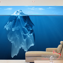 Iceberg mystery ocean large mural custom wallpaper childrens room wall painting living room bedroom background wallpaper