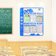 Classroom Decoration Bulletin Board Wall Stickers 3D Three-Dimensional Junior High and Primary School Class Cultural Wall Bulletin Board Decoration Tool