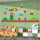 Children's Room Decoration Bedside Decoration Boy's Bedroom Small Room Renovation Three-Dimensional Wall Mario Wall Sticker Painting