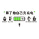 Office Atmosphere, Employee Lunch Break Area, Pantry, Learning and Charging, Inspirational Slogan Stickers, Company Culture Wall Stickers