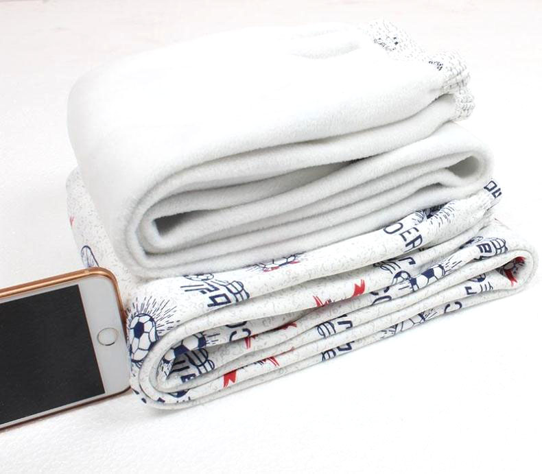 Thiếu niên cotton cộng với quần nhung ấm vừa và dày học sinh trung học béo trẻ lỏng cộng với béo cộng với size quần bán quần tất thu đông nam nữ