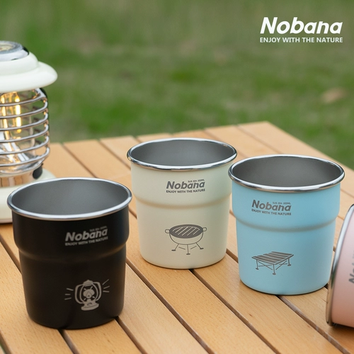 Портативный кофейный бокал из нержавеющей стали для кемпинга для домашнего использования, нержавеющая сталь AISI 304, 300 мл