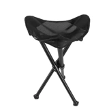 NOBANA Открытая телескопическая складка с тремя выброшенными тал -оллетными алюминиевыми сплавами Портативный маза -стула для лагеря Три -стул Три -стул