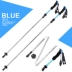 Khóa ngoài trời mới 5 cột leo núi gấp 7075 hợp kim nhôm đi bộ cầm tay equipment thiết bị mía - Gậy / gậy gậy dò đường cho người mù Gậy / gậy