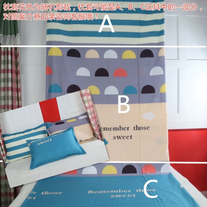 Gối cotton cặp 35x55 học sinh trẻ em gối nhỏ lõi bông đặt người lớn có thể tùy chỉnh - Gối trường hợp gối cao su