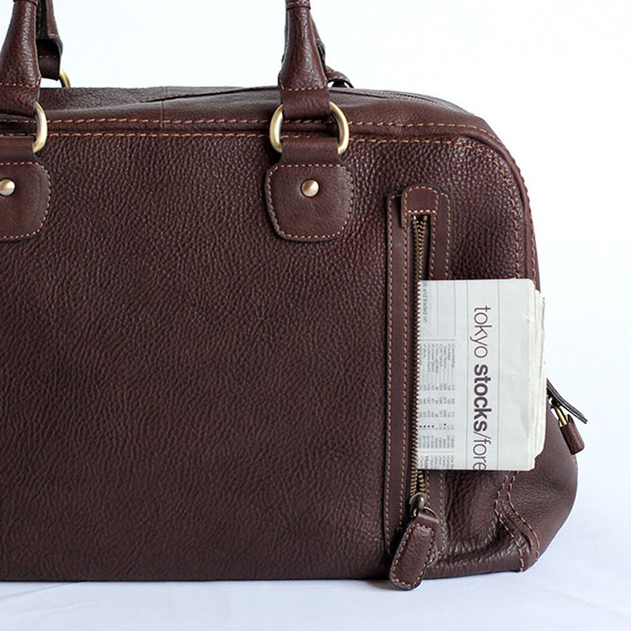 日本代購直郵正品土屋鞄製造所tone系列復古風真皮手提包旅行包