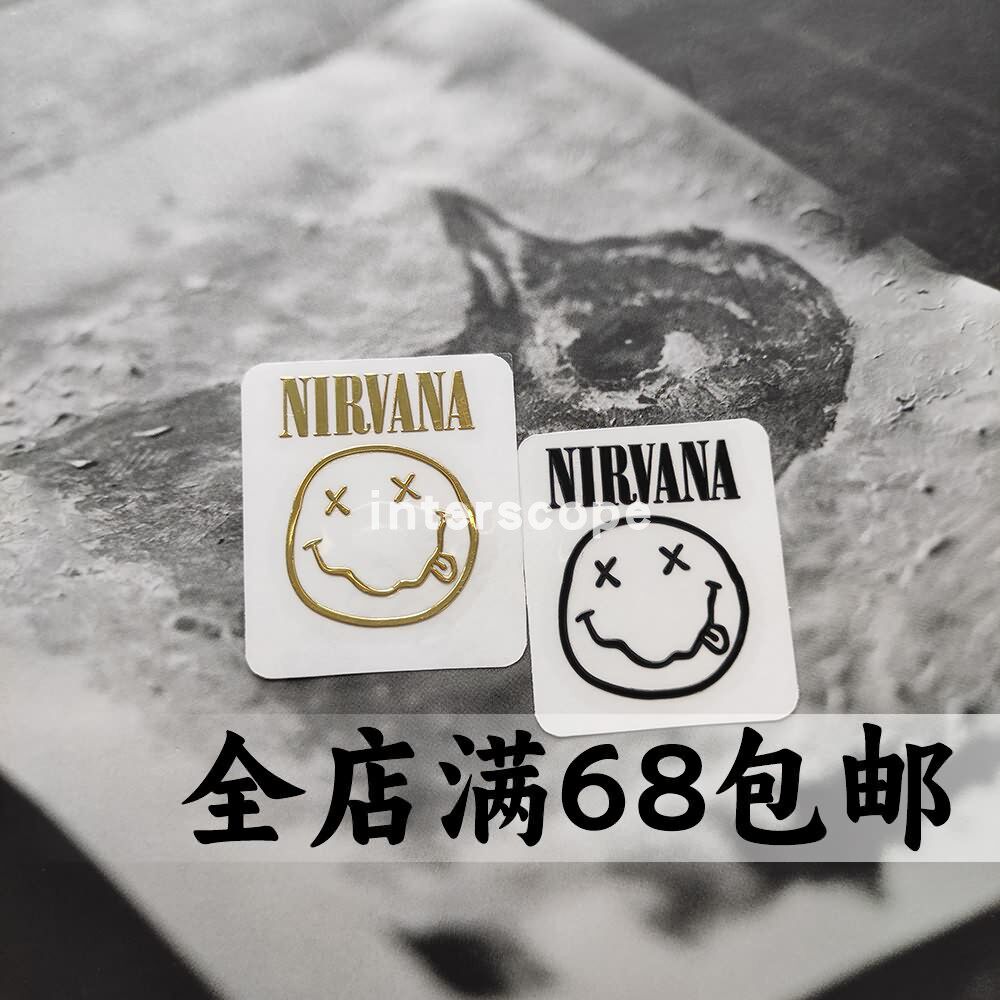 🔥摇滚不死!涅槃乐队 Logo 金属贴,展现你的音乐态度🔥-手机贴纸-淘宝好物网