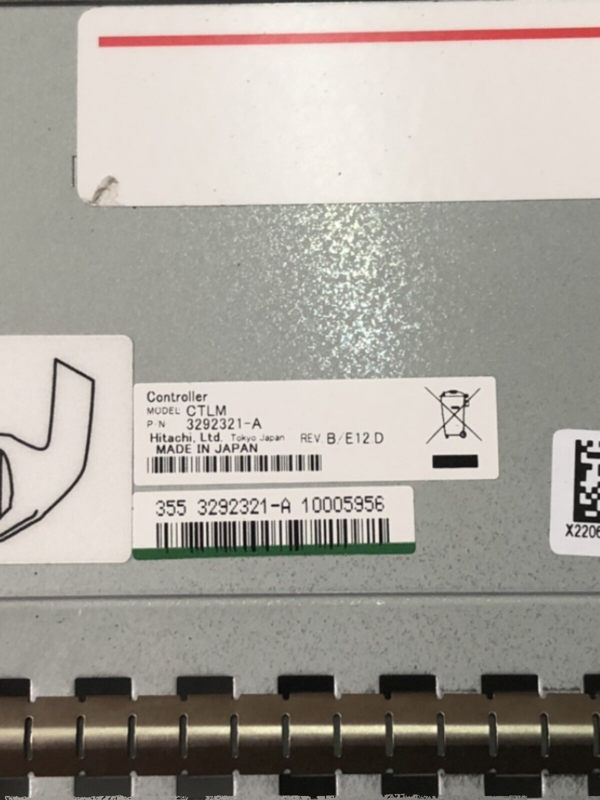 3292321-A HDS VSP F700 DW-F850-CTLM Controller 3292321-A 2 O1CN014GyEYq2Gn4pCmhPCK !!75039059
