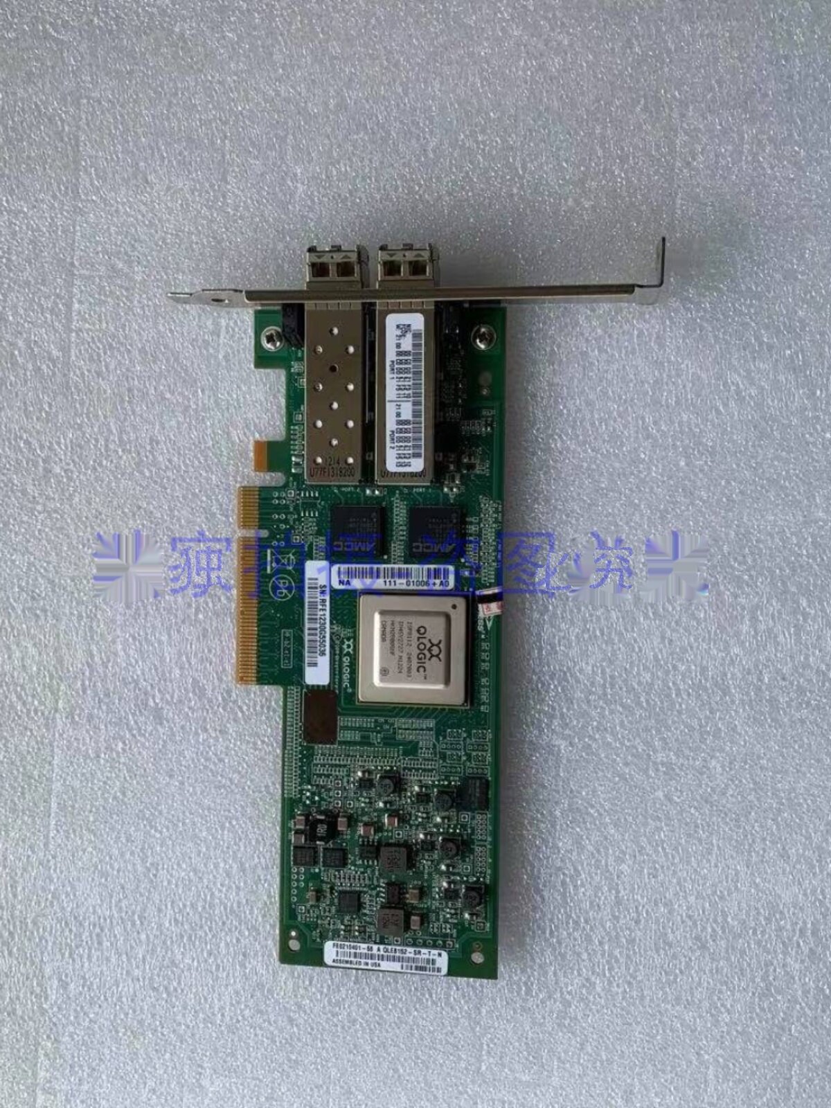 NetApp 111-01006 QLE8152-SR-T-N 10GbEE Dual Port NOB Card 1 NetApp 111-01006 QLE8152-SR-T-N 10GbEE Dual Port NOB Card