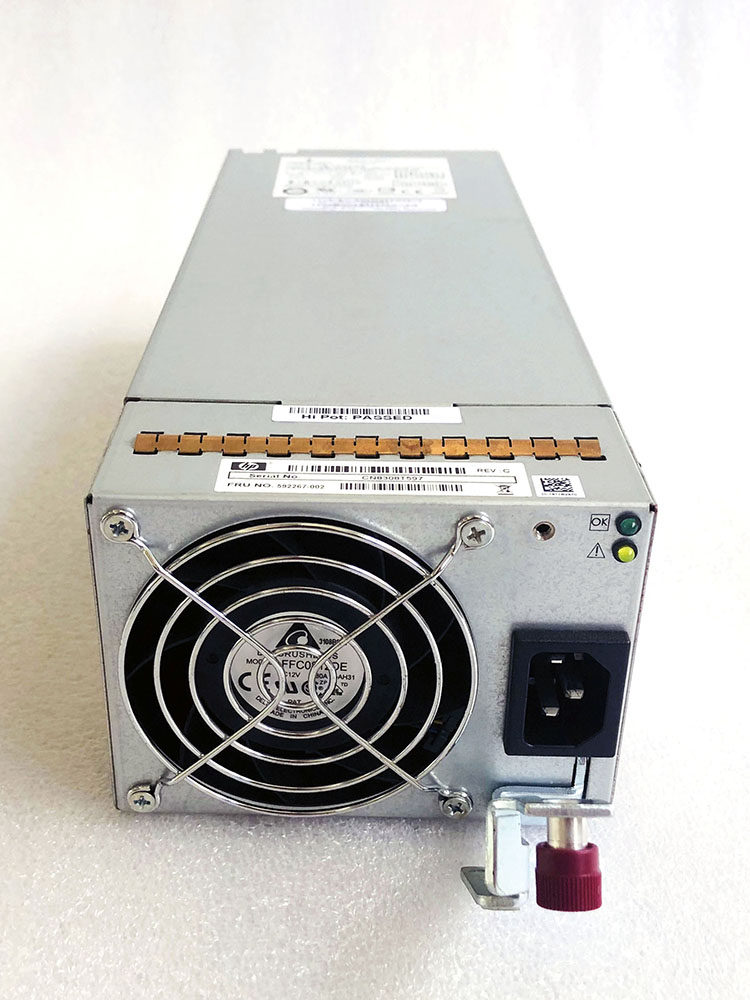 592267-001 592267-002 HP P2000G3 MSA2000 595W Power Supply 3 592267-001 592267-002 HP P2000G3 MSA2000 595W Power Supply