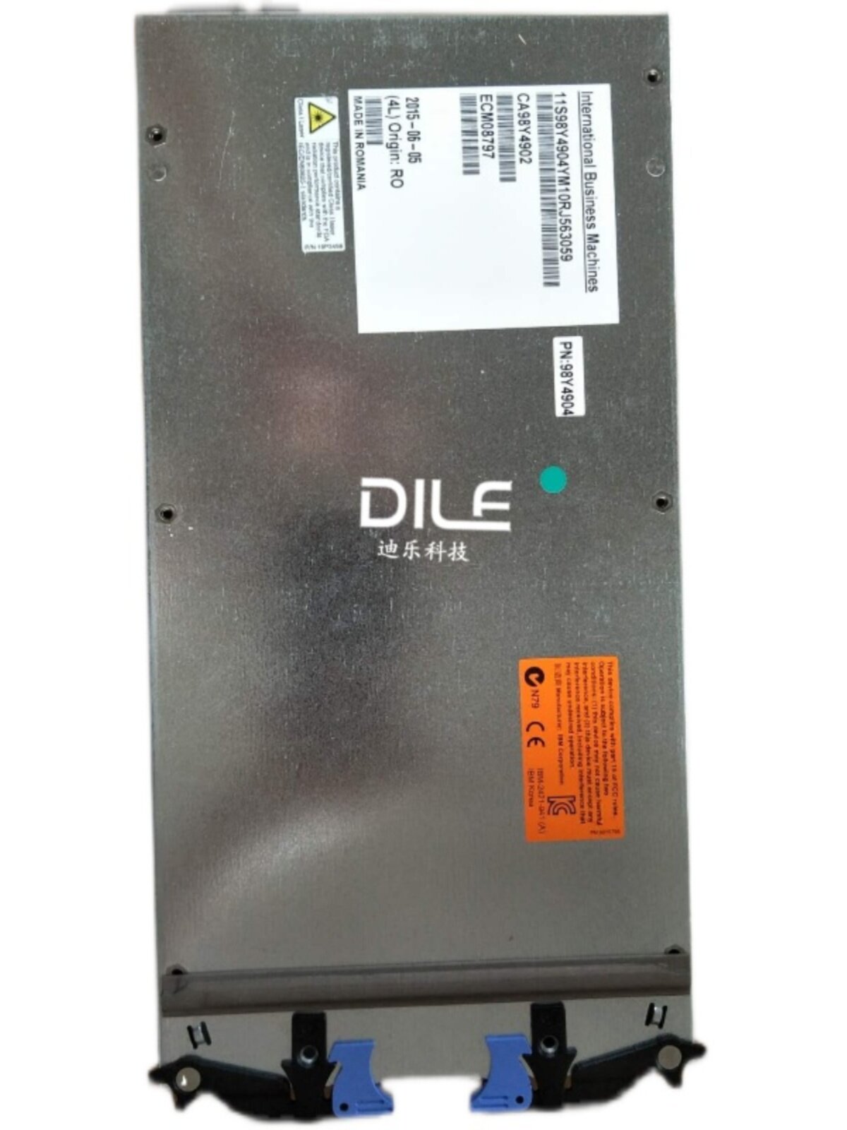 98Y4904 98Y4902 FC 3157 IBM DS88xx 8-Port 8 Gbps SW Card 1 98Y4904 98Y4902 FC 3157 IBM DS88xx 8-Port 8 Gbps SW Card
