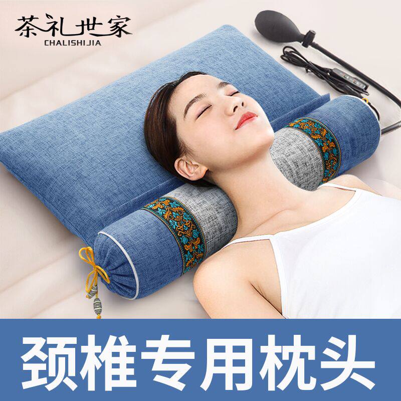 Cervical spine pillow spine support sleep sleep special wormwood buckwheat repair cassia cylindrical neck round neck pillow