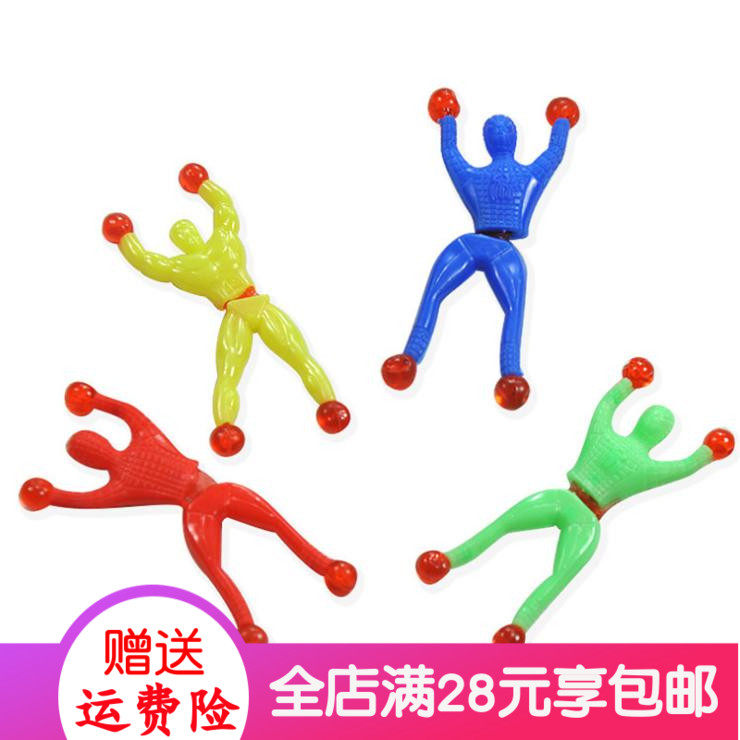 Climbing wall Spiderman stickiness Spiderman Puzzle Climbing Wall Superman Rock's novelty Novelty Source Manufacturer Direct
