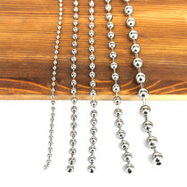 304 new other round beads ball beads necklace listing chain curtain chain hanging card lantern silver ball chain DIY accessories