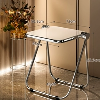 Кремовая складная трубка из нержавеющей стали