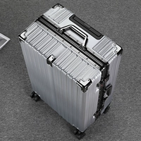 Роскошная серебряная модель с алюминиевой рамой [Таможенный замок из сплава] Улучшенная защита от падения + бесплатный подарок