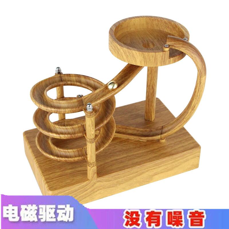 Internet-Famous Perpetual Motion Machine Electromagnetic Drive Silent Kinetic Ornament Stress Relief Ball Circulation Creative Slide Stress Relief Ball