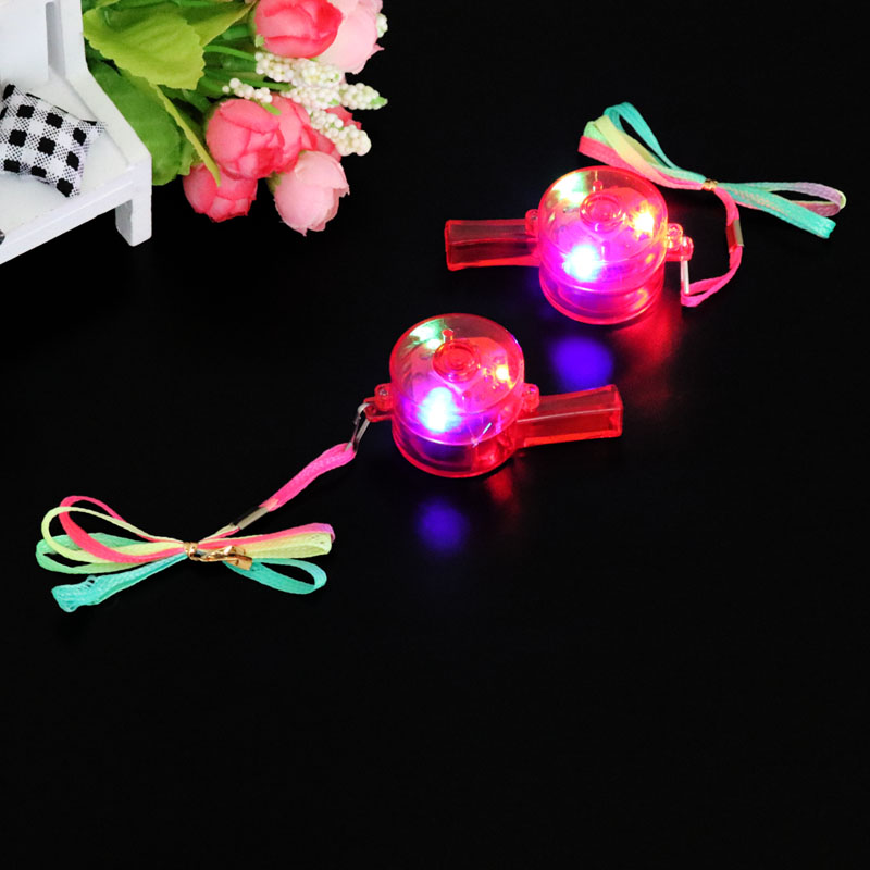 Fluorescent toys glowing whistle gifts creative novelty creative toys for children's toys birthday gifts