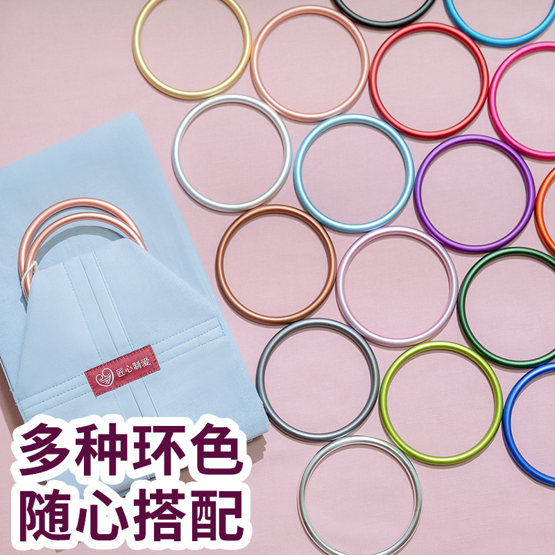 Artisan Hearts Love Handmade Back Towels Mother & Baby Custom Metal Ring Green Ring Multicolored Optional High-end Customised Change Ring Change Color-Taobao