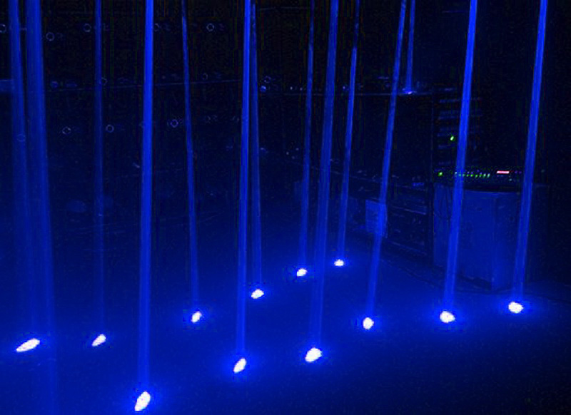 Blue Light Dance Stage Light Equipment Blue Laser Light Bar KTV Trim Effect Beam Light Single Power Supply Another Purchase