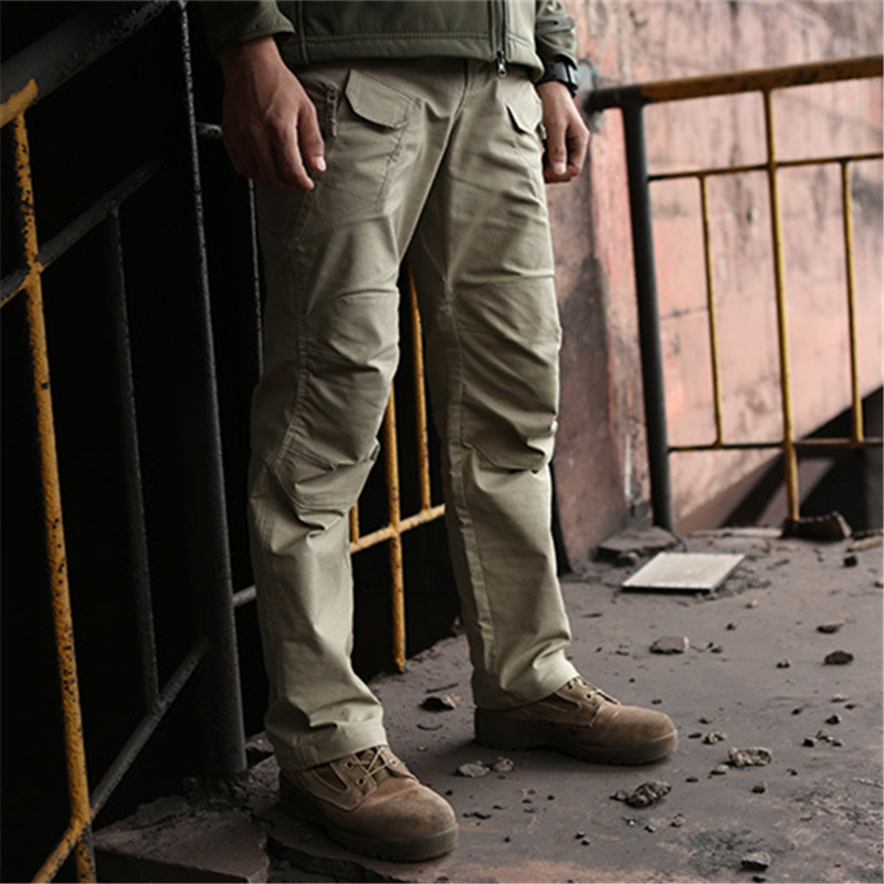 Spring Autumn Winter Ruling Officer Tactical Pants Men Multiple Bags Work Pants Wear Casual Pants Military Fans for training pants Long pants ix7