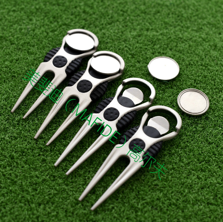 MAFIDE sân golf chính hãng ngã ba hợp kim kẽm vật liệu xanh sửa chữa ngã ba caddy cung cấp bóng sẽ sử dụng bộ golf