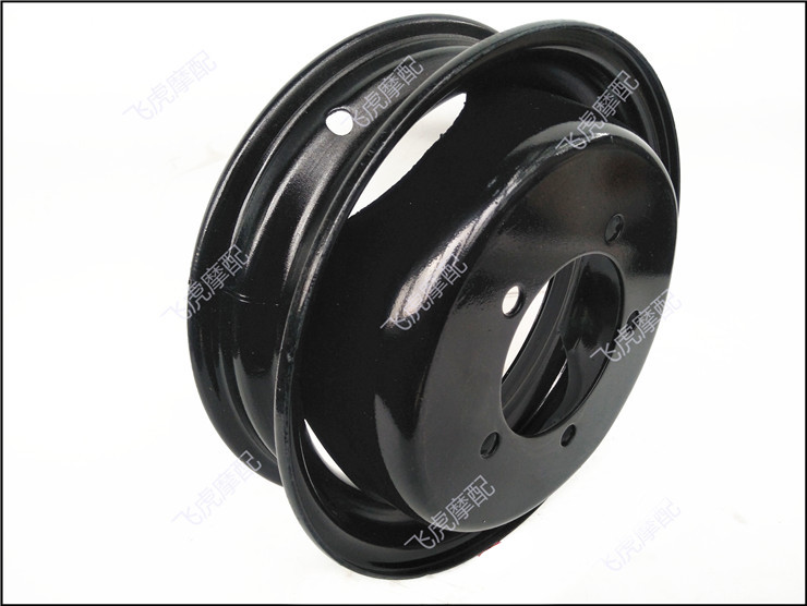 Ba bánh xe gắn máy đôi bánh xe thép vòng đôi thép vòng 450 500-12 đôi thép lưu vực hàng tăng gấp đôi lốp bánh xe vành nhôm xe máy