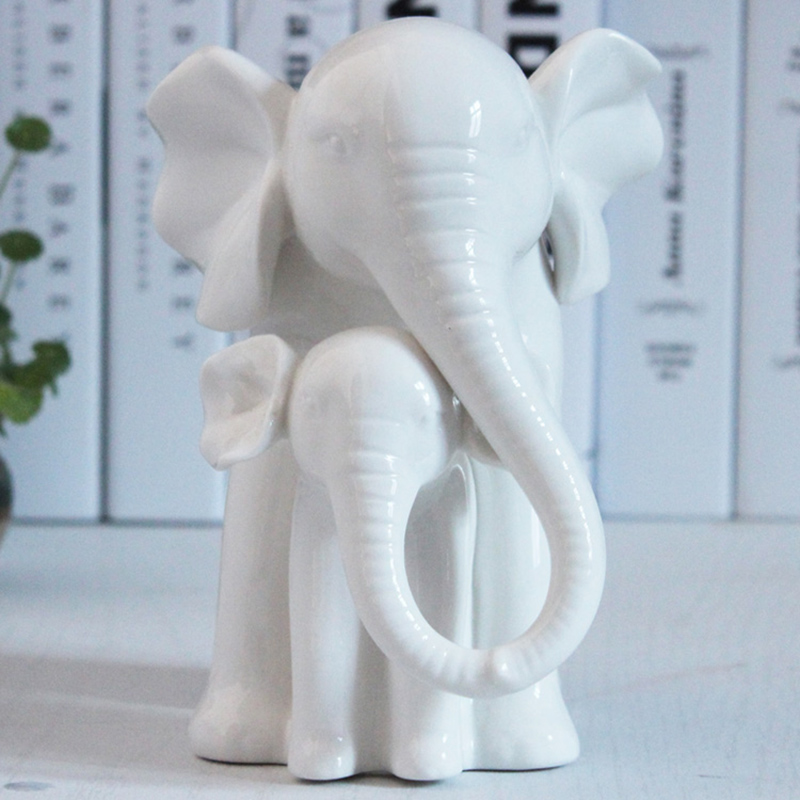 Study of I and contracted sitting room lucky sheep, lovely home decoration Wan Fuyang furnishing articles ceramics handicraft