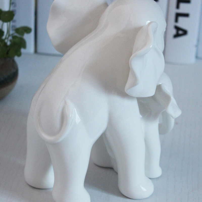 Study of I and contracted sitting room lucky sheep, lovely home decoration Wan Fuyang furnishing articles ceramics handicraft