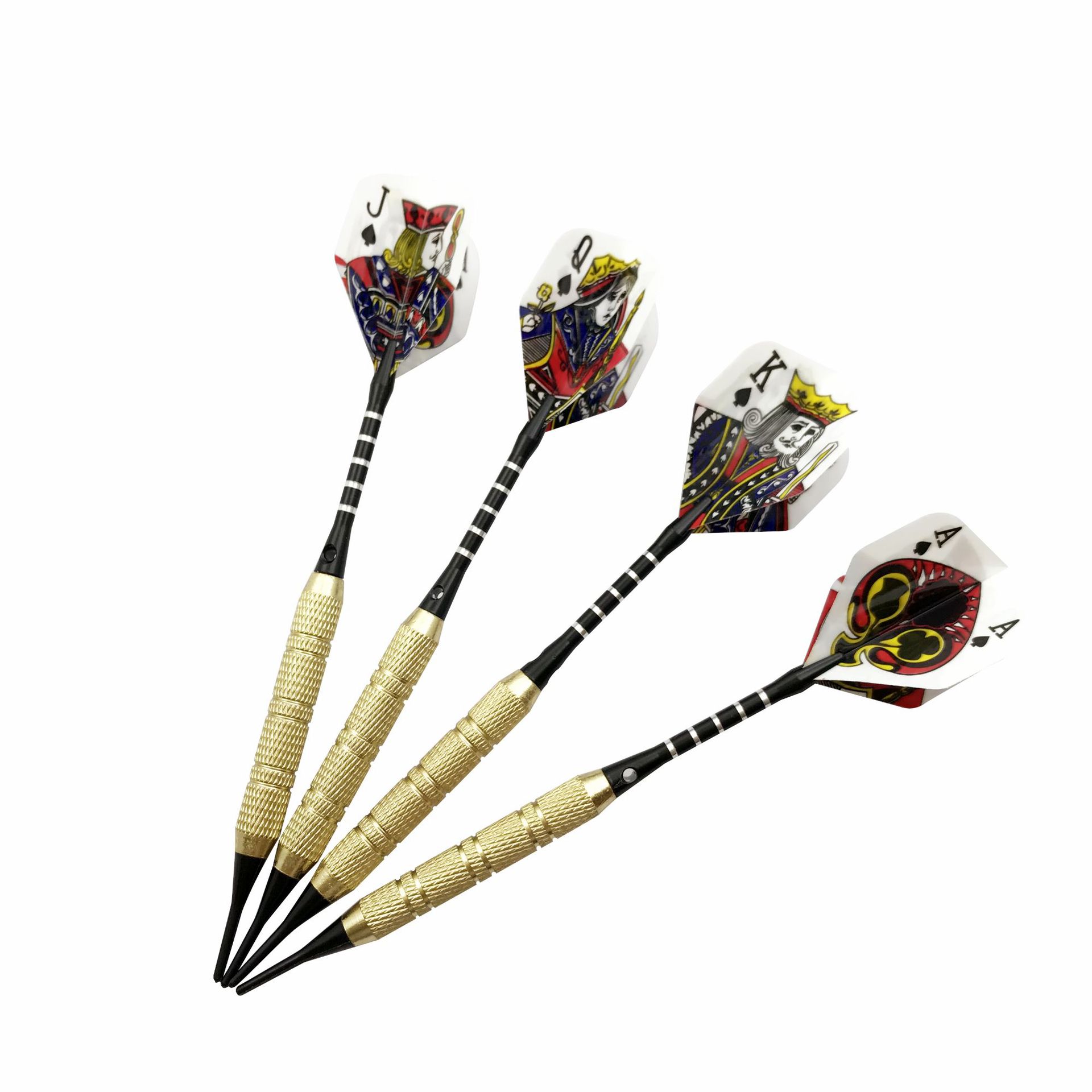 [Phi tiêu hiệp sĩ] 12 gậy phi tiêu 100 an ninh phi tiêu mềm phi tiêu điện tử đặt kim phi tiêu mềm - Darts / Table football / Giải trí trong nhà bảng phi tiêu chuyên nghiệp