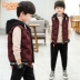 Áo vest bé trai mùa thu đông 2018 Áo vest trẻ em mới cho bé gái trong bộ vest cotton trẻ em dày mùa đông Hàn Quốc gile đẹp bé trai bé gái Áo ghi lê