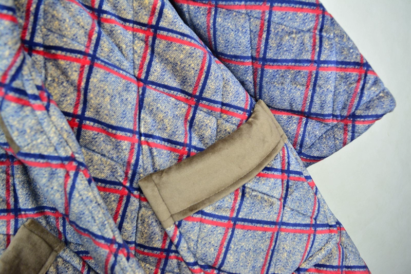 Fenteng pyjama mùa đông nam ba lớp dày ấm áp quý ông khí chất nhung san hô áo ngủ nam